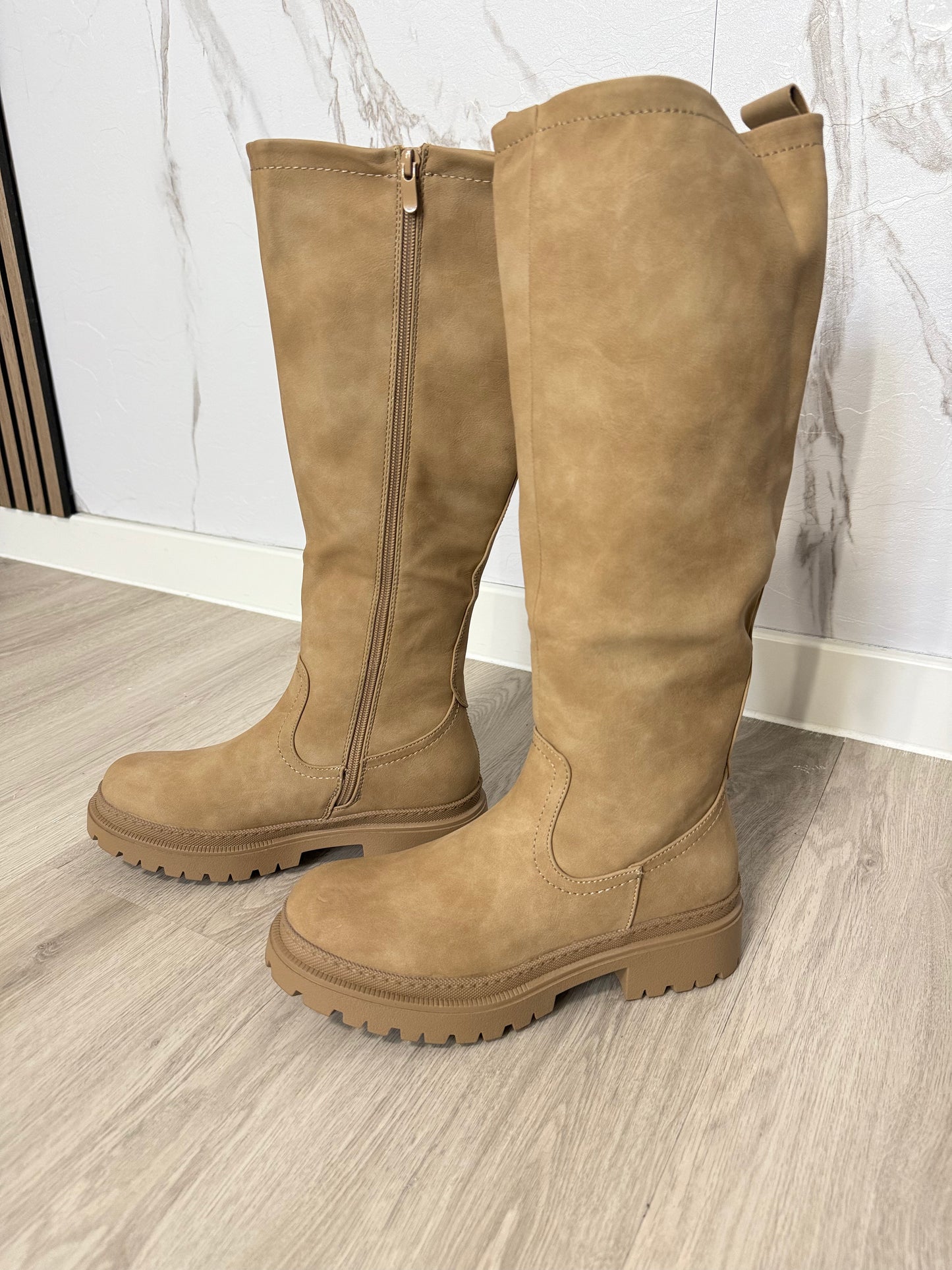 Stiefel Wildleder