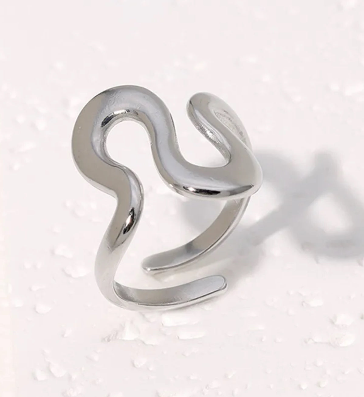 Ring Casual Gold u. Silber