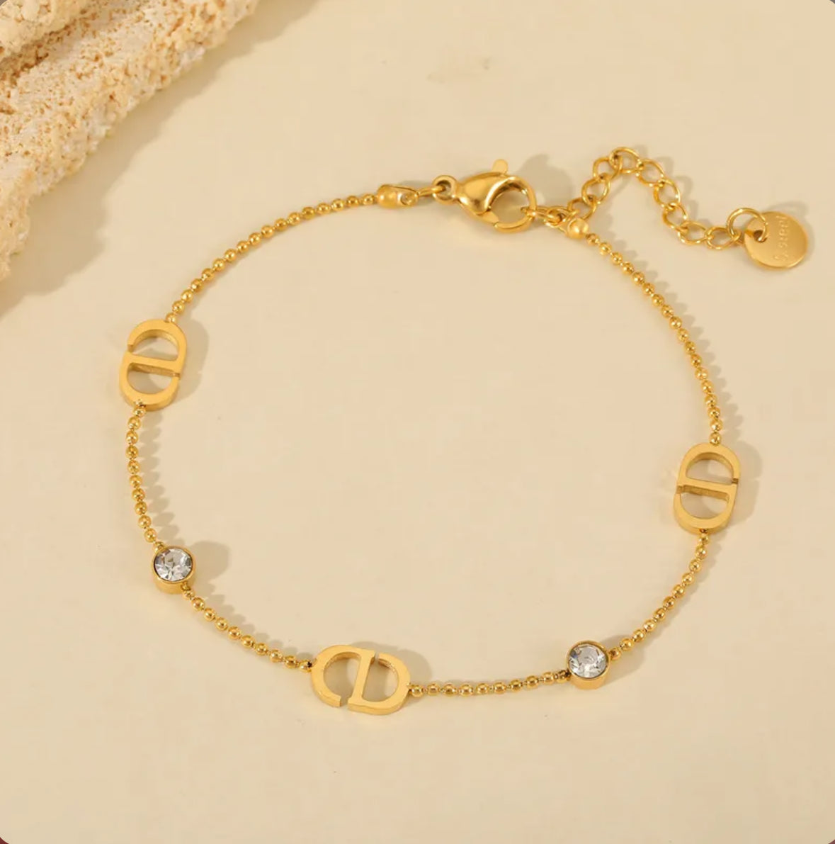 DD 3Tlg. Schmuckset Mit Zikonia Gold