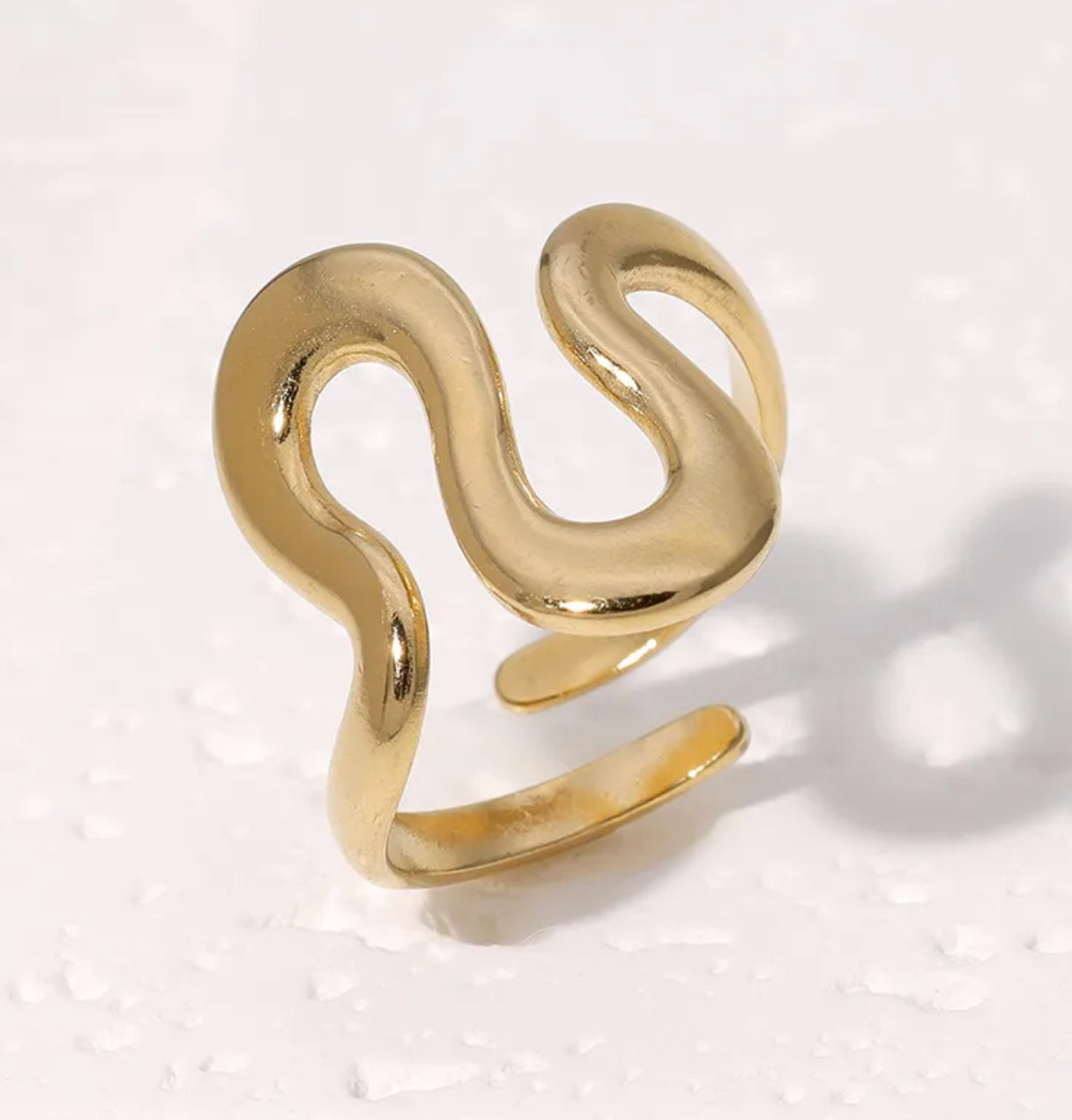 Ring Casual Gold u. Silber