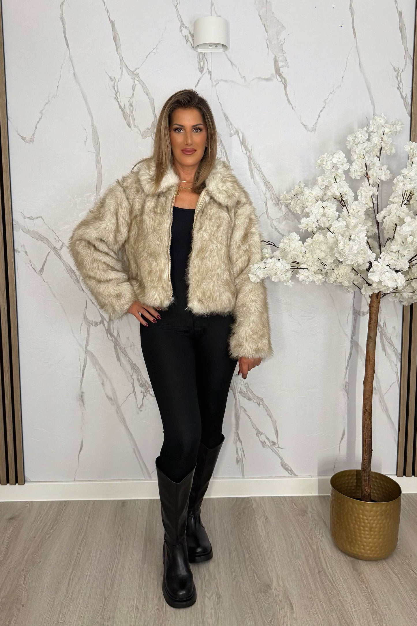 Pelz Jacke Moda