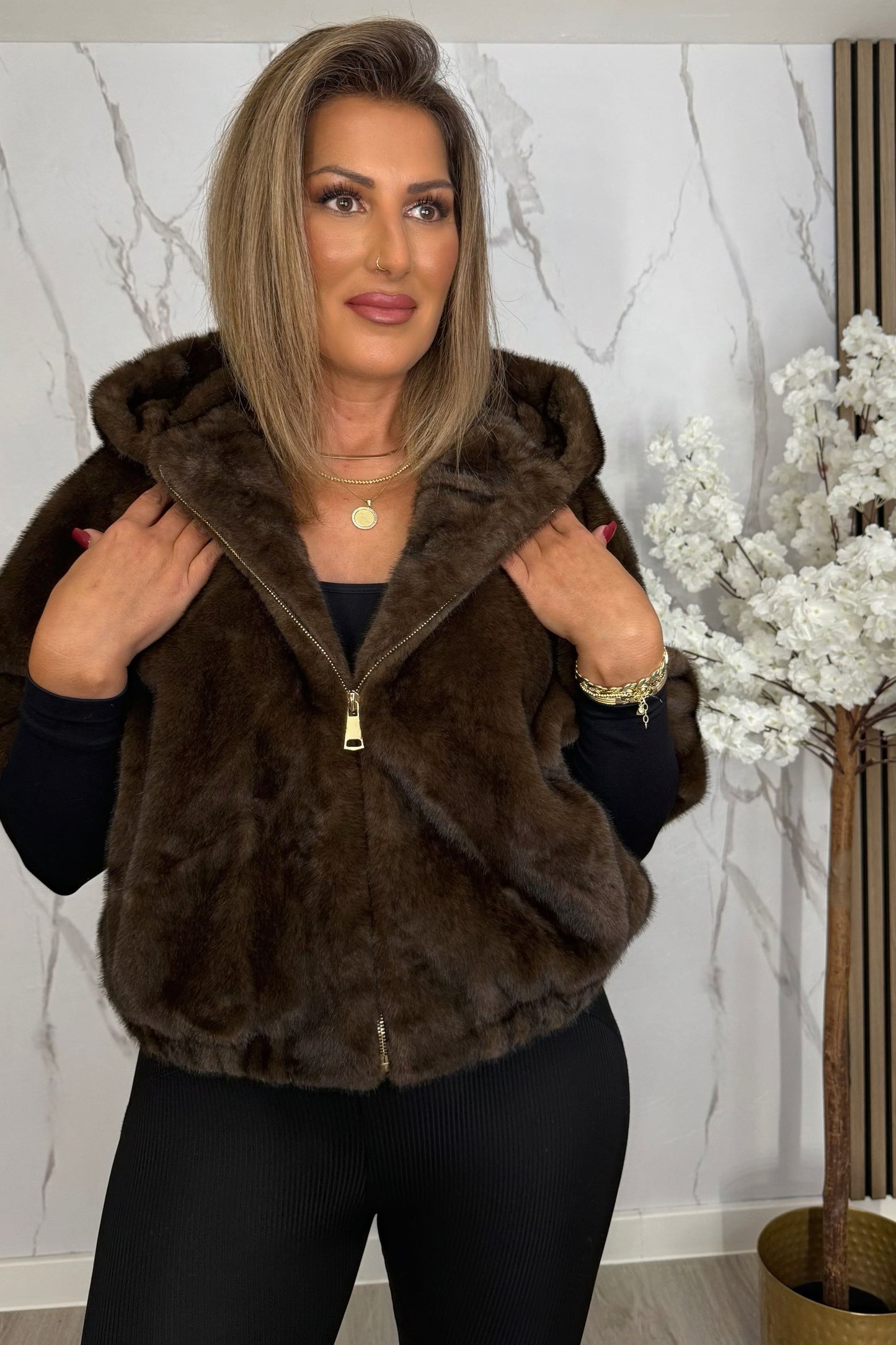 Pelz Jacke Nuri