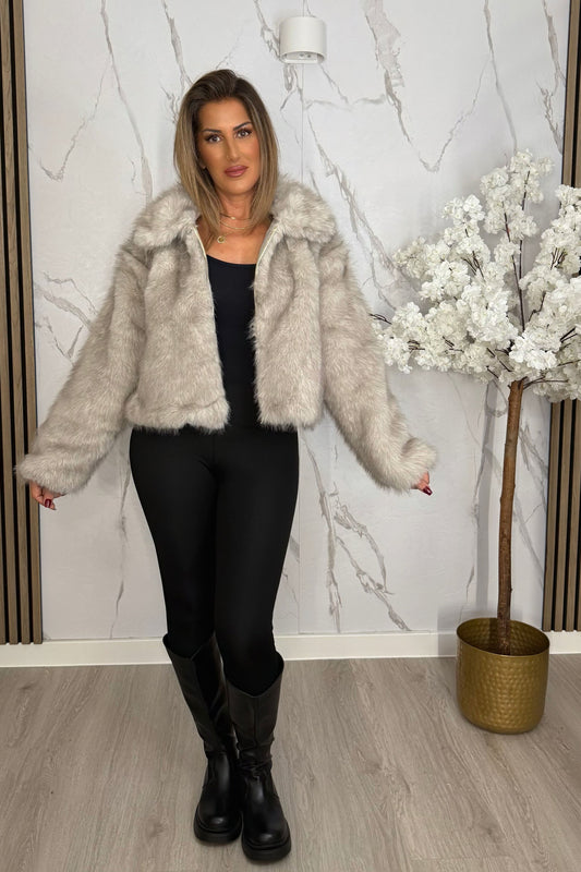 Pelz Jacke Moda