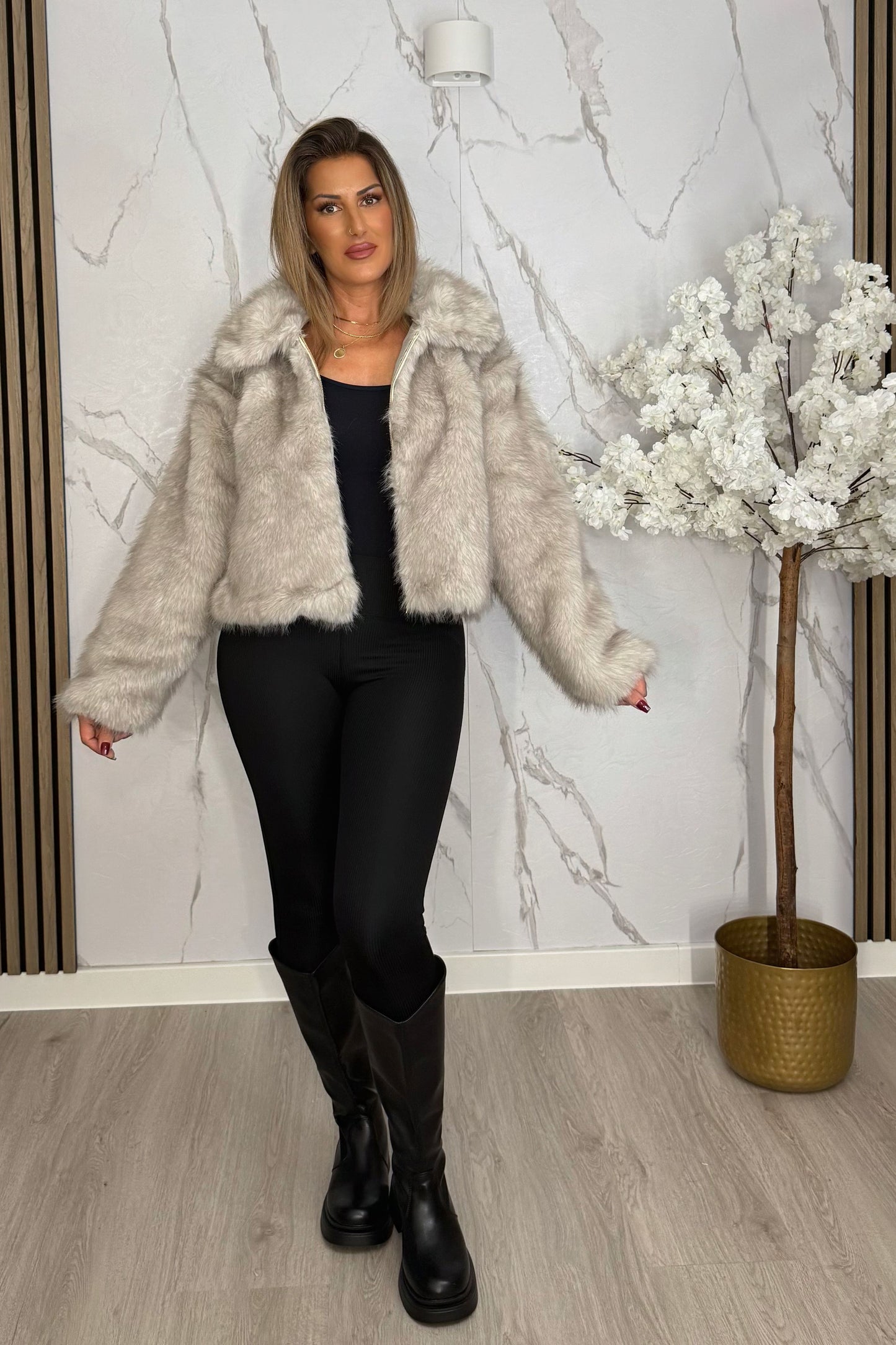 Pelz Jacke Moda