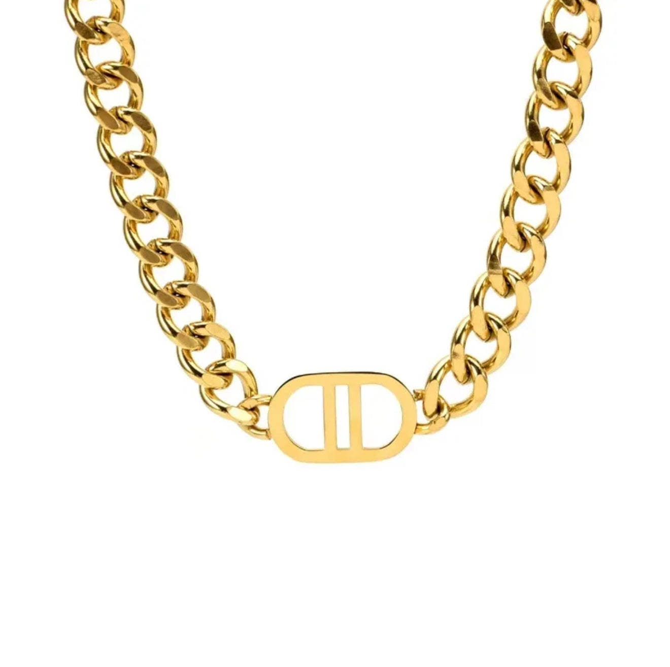 DD Virale Kette in Gold und Silber