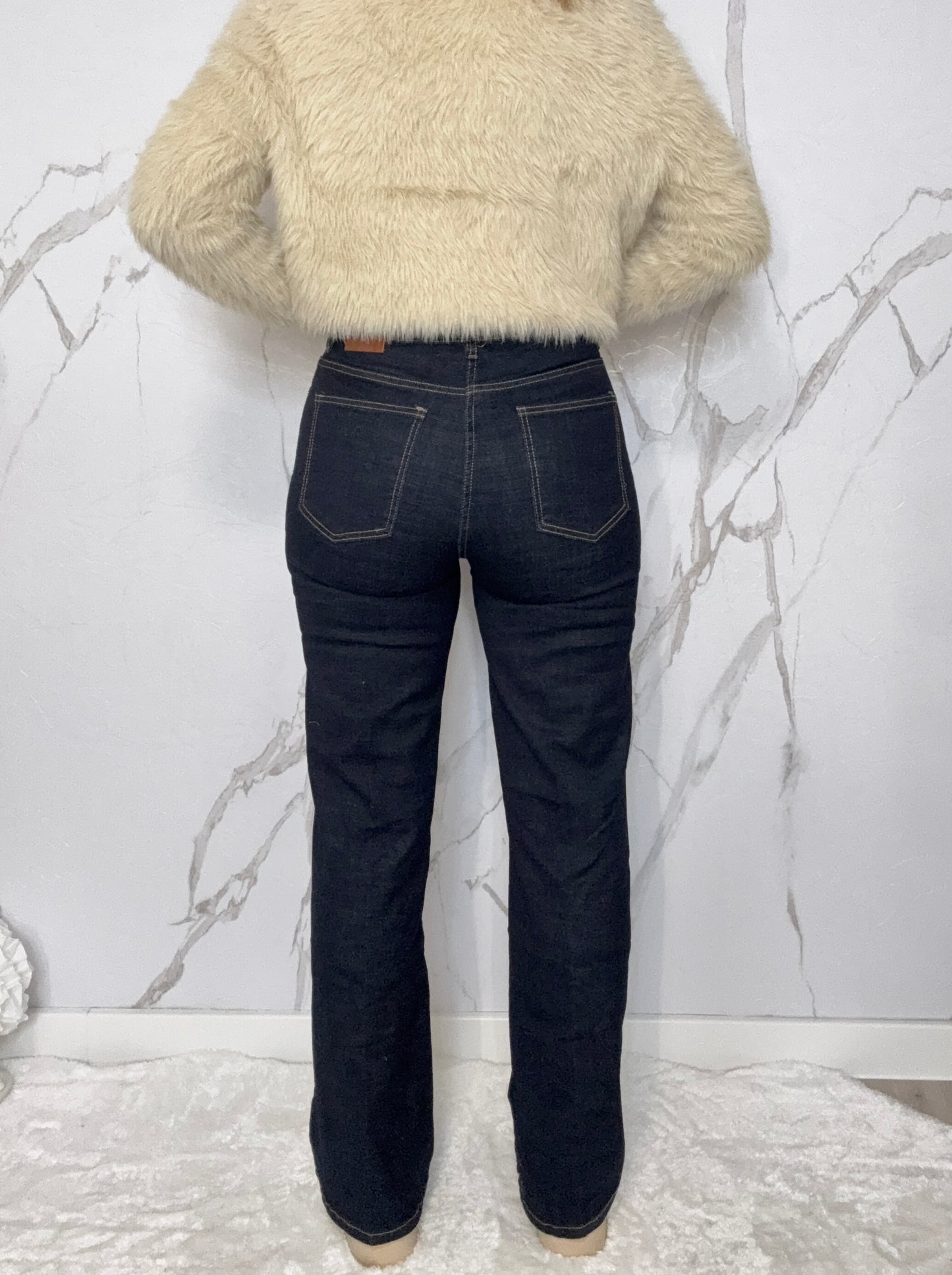 Jeans Hose Navi