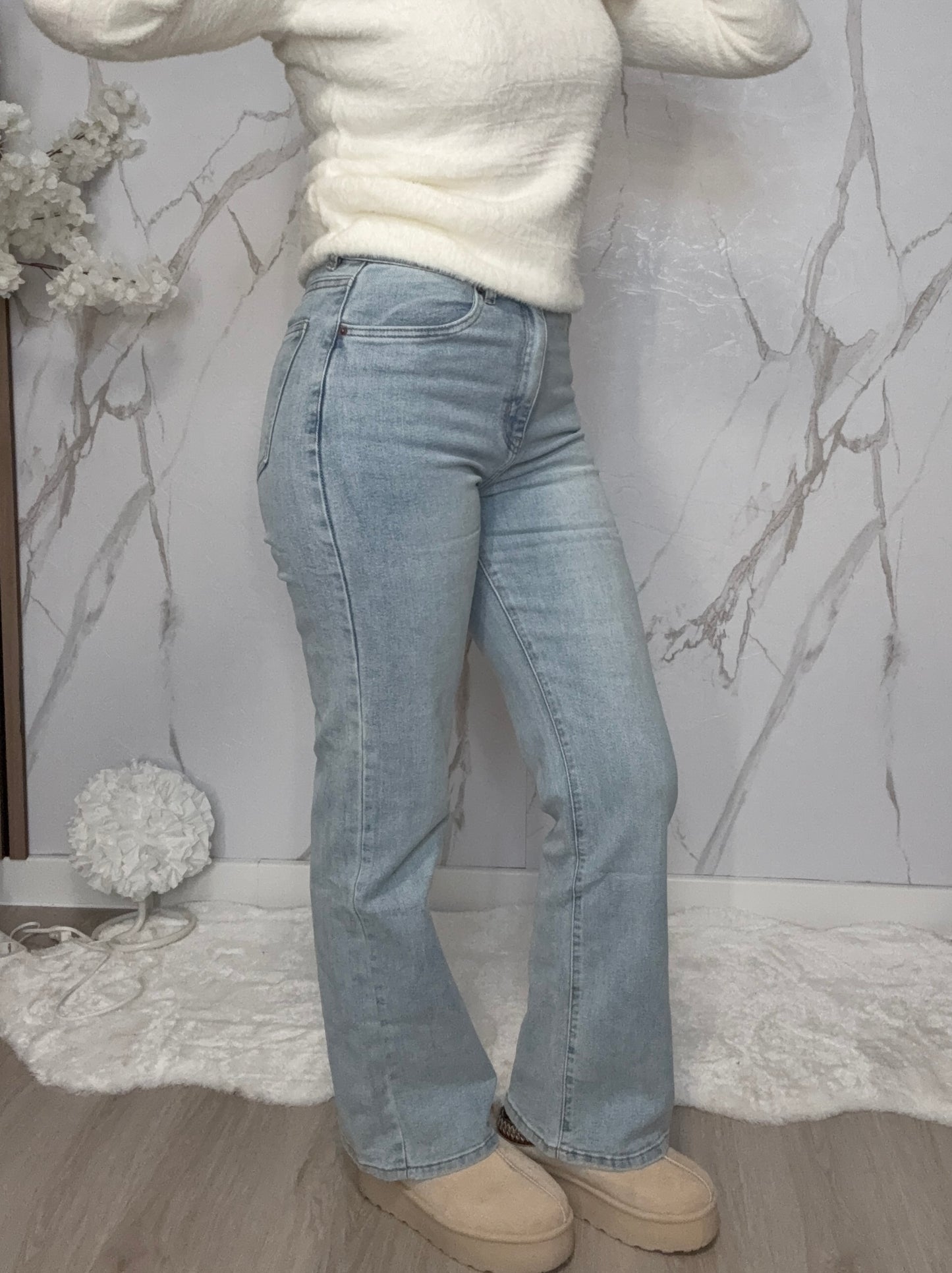 Wide Leg Miss Light Blue